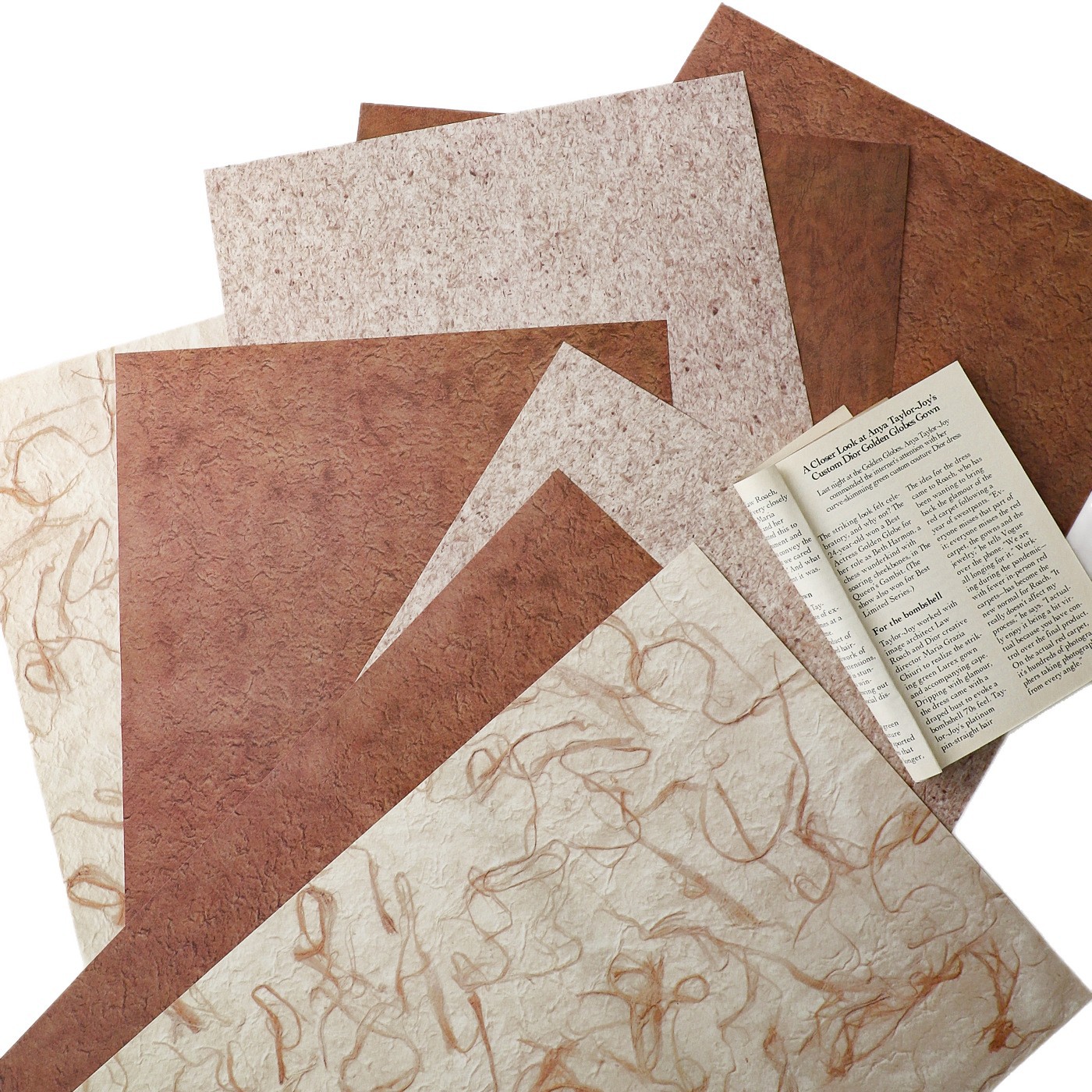 Nuevo embalaje de flores en papel de corteza plana siete colores diy tienda de flores artesanal embalaje de regalos de papel