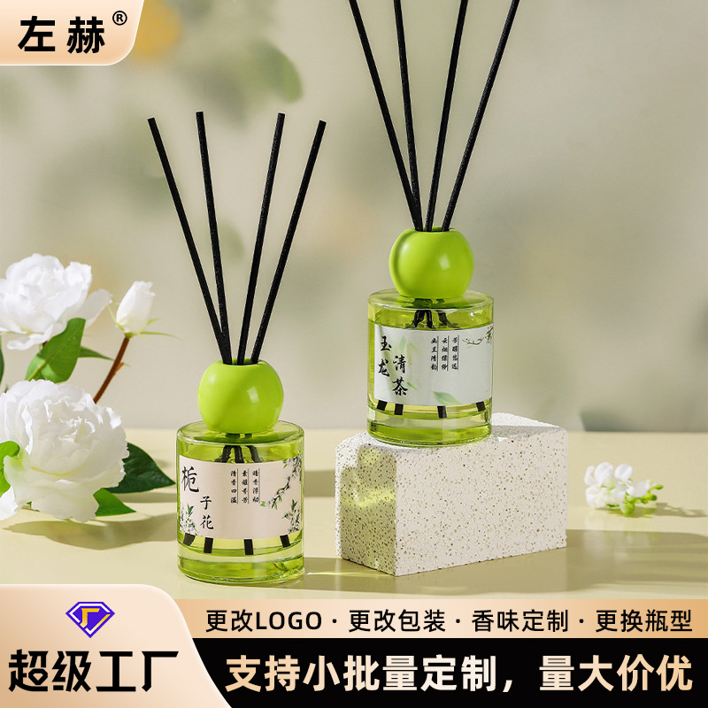 Fragancia de gardenia, aroma de ratán sin fuego, polifenoles de té, incienso de aire fresco, expansión de fragancia duradera en interiores