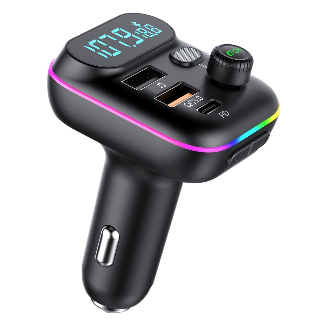 2021 новый автомобильный Bluetooth MP3FM Bluetooth-плеер PD20W быстрая зарядка автомобильное зарядное устройство Bluetooth mp3 автомобиль