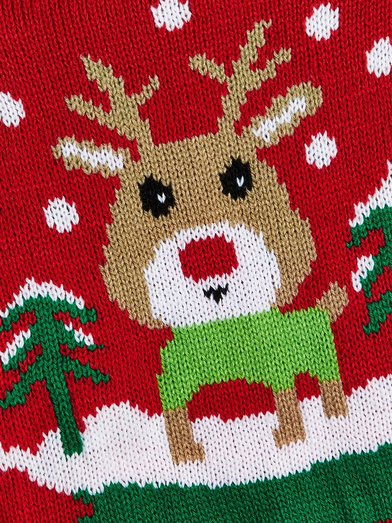 Weihnachtspullover für Haustiere, Weihnachtsbaum, Schneeflocke, Haustier_voghion.com