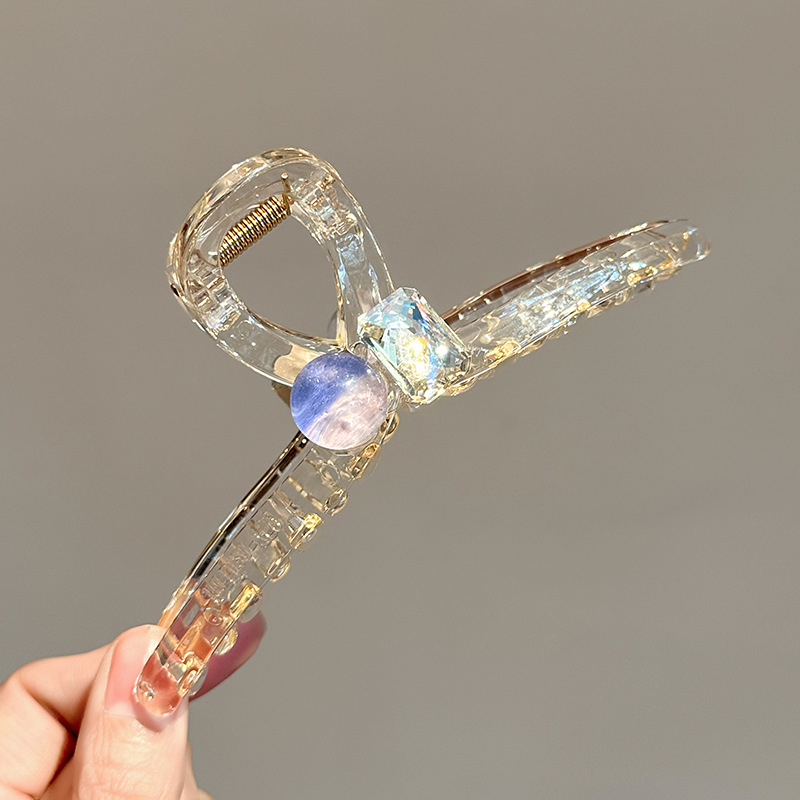 Casual Style Handmade Hairpin, High-End Diamond Hairpin, Women's Hairpin on the Back of the Head, Fashionable Hairpin, Hairpin