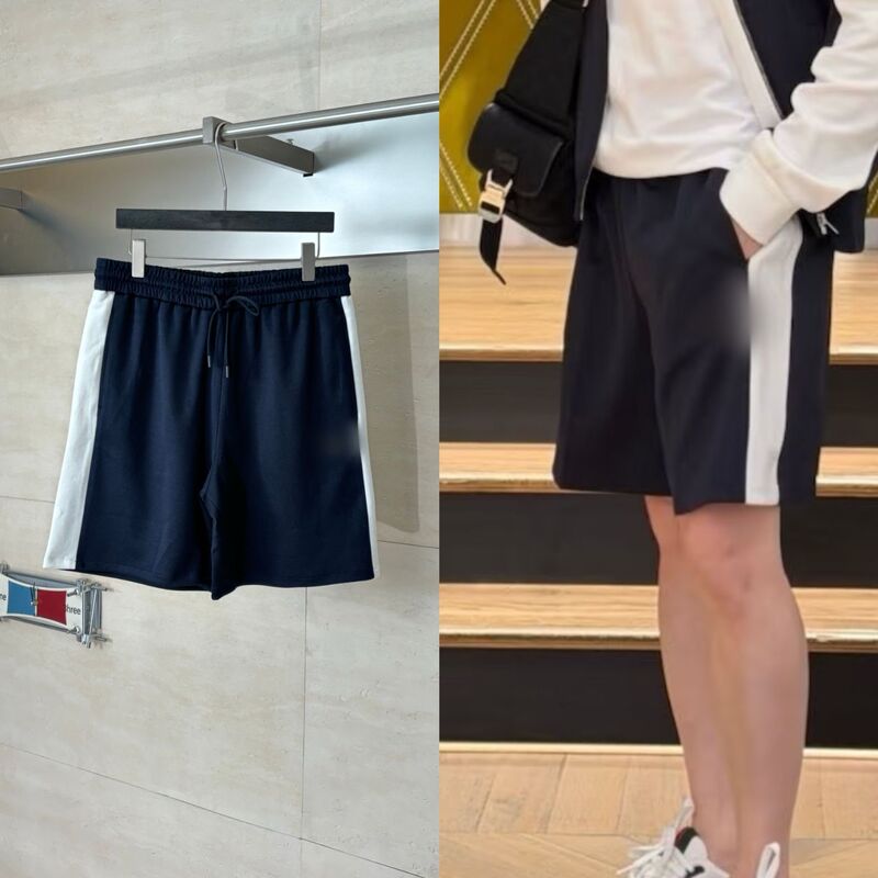Ceiling Quality Gu Ss26 Early Spring New Patchwork College Style Casual Shorts Unisex Celebrity Trend Brand Same Style Ceiling Quality Gu Ss26 Early Spring New Patchwork College Style Casual Shorts Unisex Celebrity Trend Brand Same Style