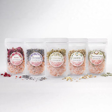 跨境亚马逊爆款喜马拉雅浴盐泡澡盐香薰浴盐玫玫瑰SPA袋装盐