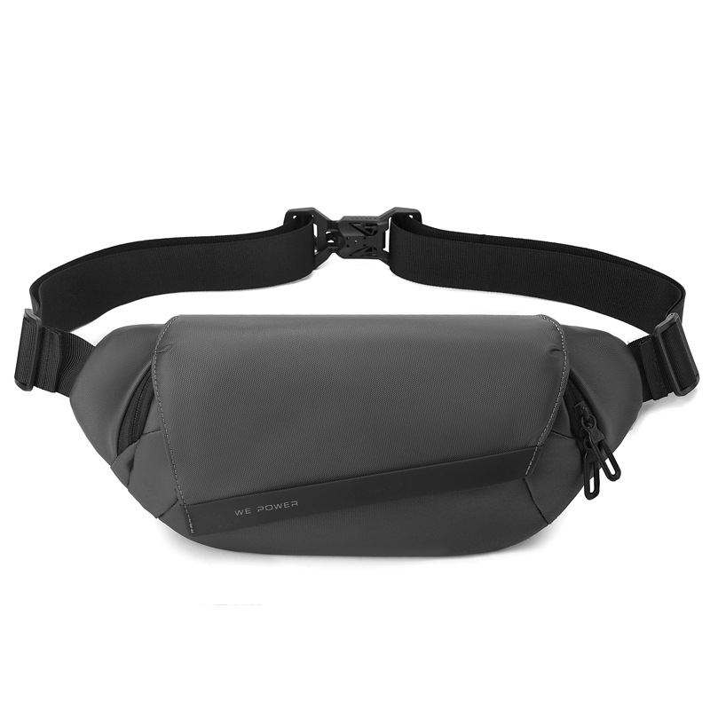 WEPOEWR nuevo estilo de ciclismo de viento bolso de cintura deportivo de viaje de negocios para hombres bolso de pecho de hebilla magnética