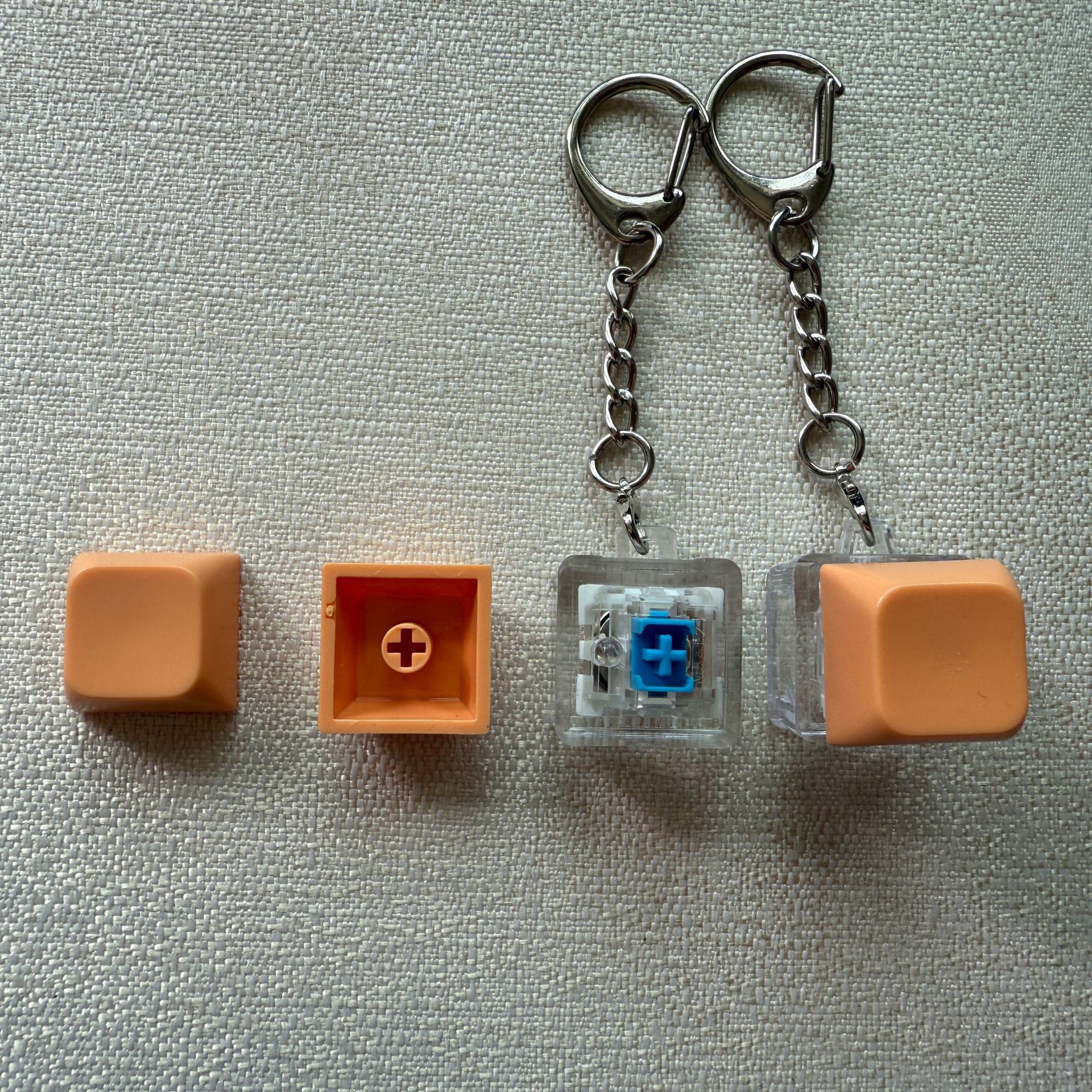 Pequeña cadena d transparente de un solo clic 23