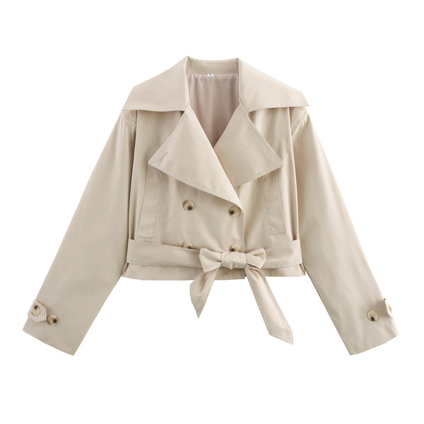 demi-season retro short jacket