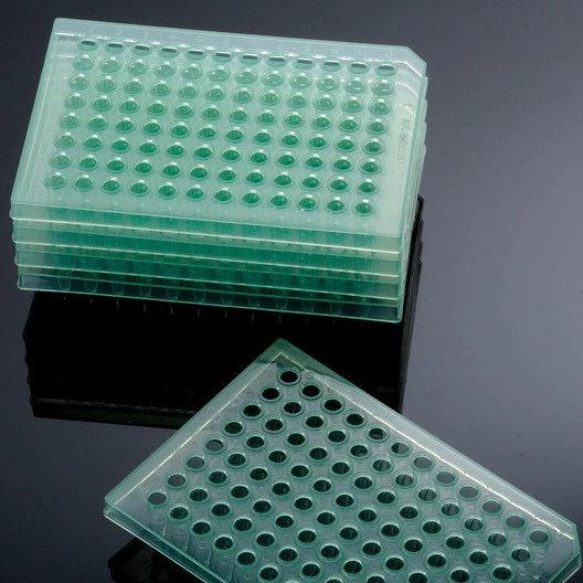 Барок 96 лунок без юбки прозрачная пластина PCRs термостойкая пленка адсорбция обеспечивает герметичность 60-1016