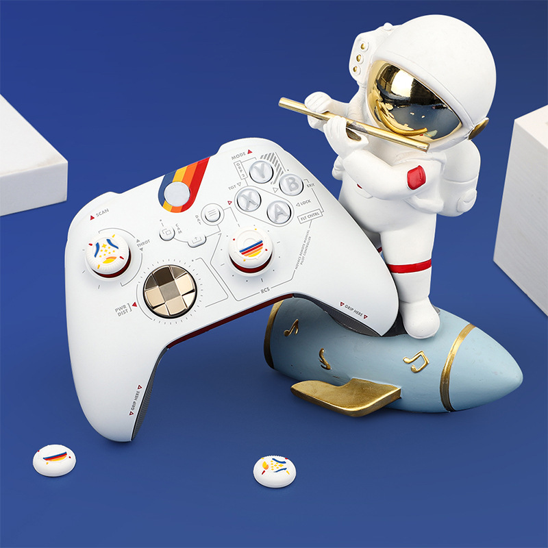 Suitable for PS5 PS4 NS PRO handle rocker cap key cap protective cover anti-slip height switch star cap