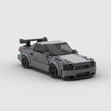 跨境MOC-130992日产Skyline GT-R (R34)兼容乐高积木车辆拼装玩具