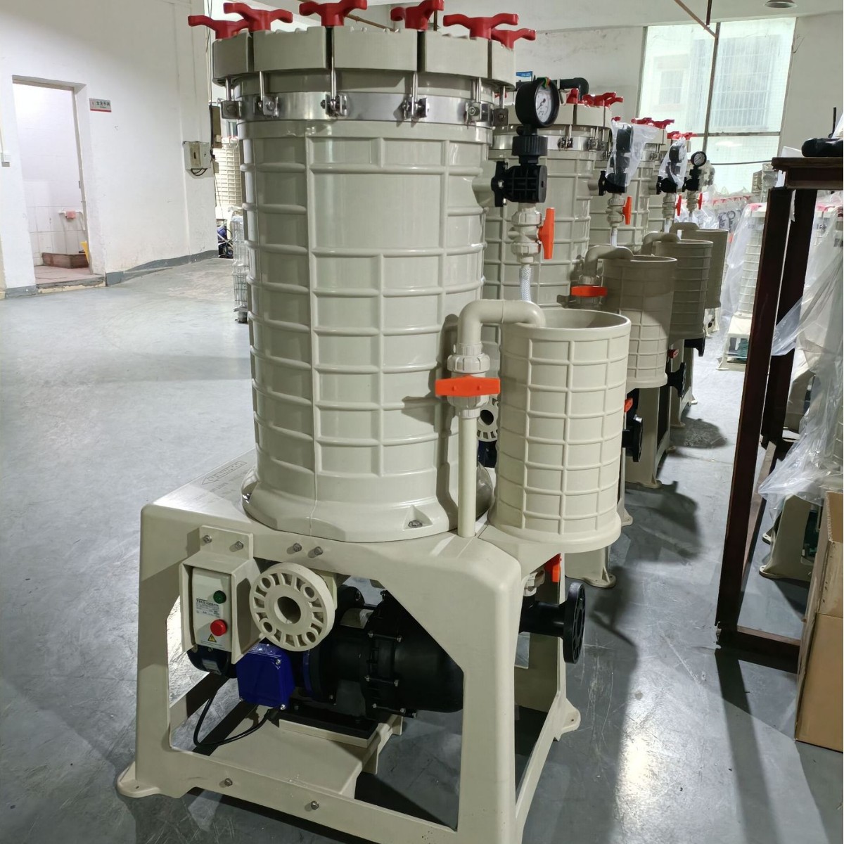 供应电泳电镀PP过滤机、耐酸碱过滤机（内置过滤芯）