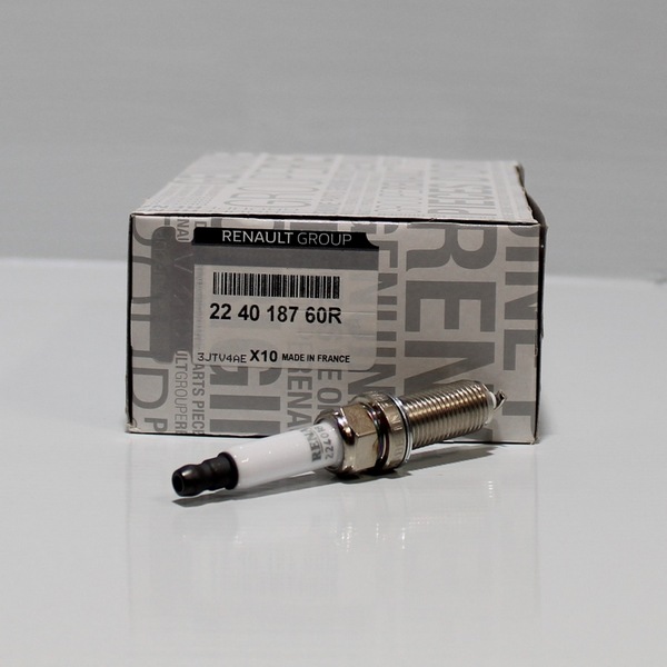 224011561R surface oxidation spark plug rainbow color 224019372R for Renault