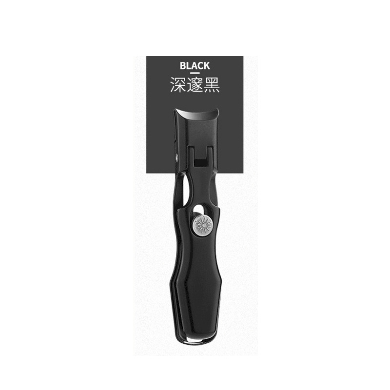 Cortaúñas de Acero Inoxidable Anti-Salpicaduras, Juego Individual, Herramienta Portátil para el Cuidado de las Uñas, Herramienta de Manicura Anti-Pellizcos