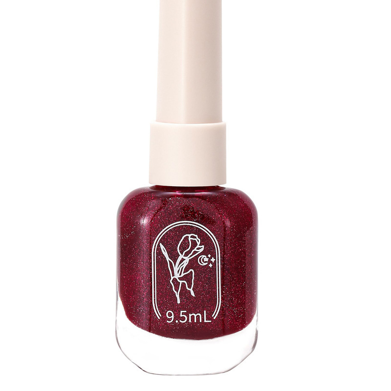 Luqiya new nail polish factory solid color summer durable waterproof non-peeling oily macaroon fruit green wholesale