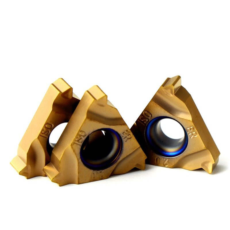 株洲硬质合金数控刀片 螺纹车刀刀粒  公制螺纹刀头16ER2.00ISO