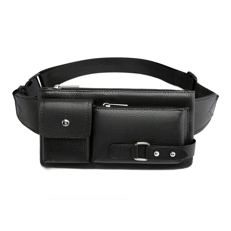 Leisure waist bag pu new messenger bag mobile phone bag wallet multi-use small bag peyupi men's bag manufacturers wholesale in stock