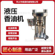 小型芝麻香油机 加工香油菜籽油机器 新型全自动流动液压榨油机