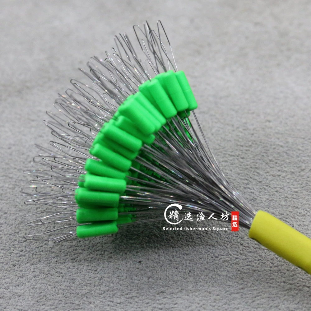 Fisherman Square Space Bean Square Силиконовая Конкурентная защита от запутанных бобов