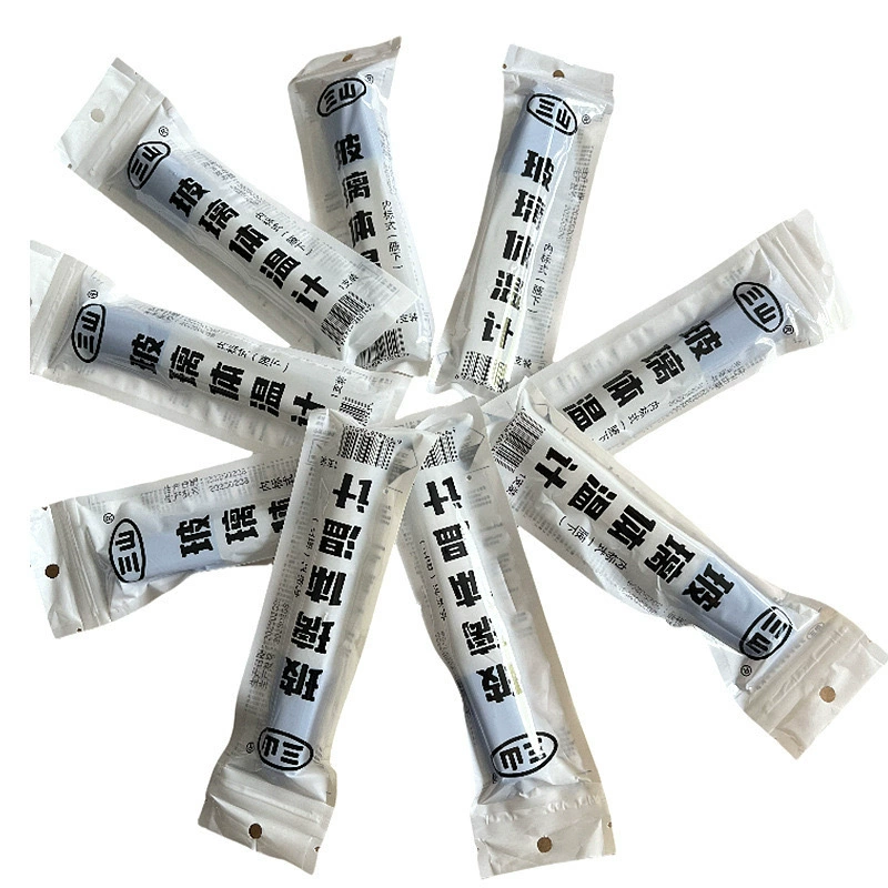 Термометр Sanshan Стеклянный термометр подмышечного типа (приблизительный) Прямая поставка.