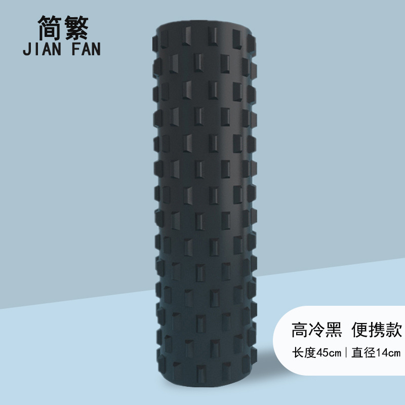 Espuma eje muscular relajación flaco becerro Lobo diente eje masaje palo yoga rodillo equipo de fitness yoga columna