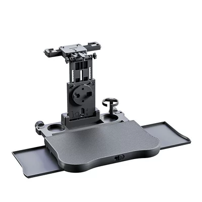 the Back Seat of the Car, a Convenient | Car table board - upgrade-car-table-drawer-model-with-black-cushion