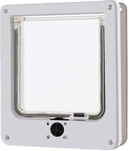 Cross-border supply source, rotating cat door with controllable entry and exit, creative multi-functional cat door hole, pet supplies