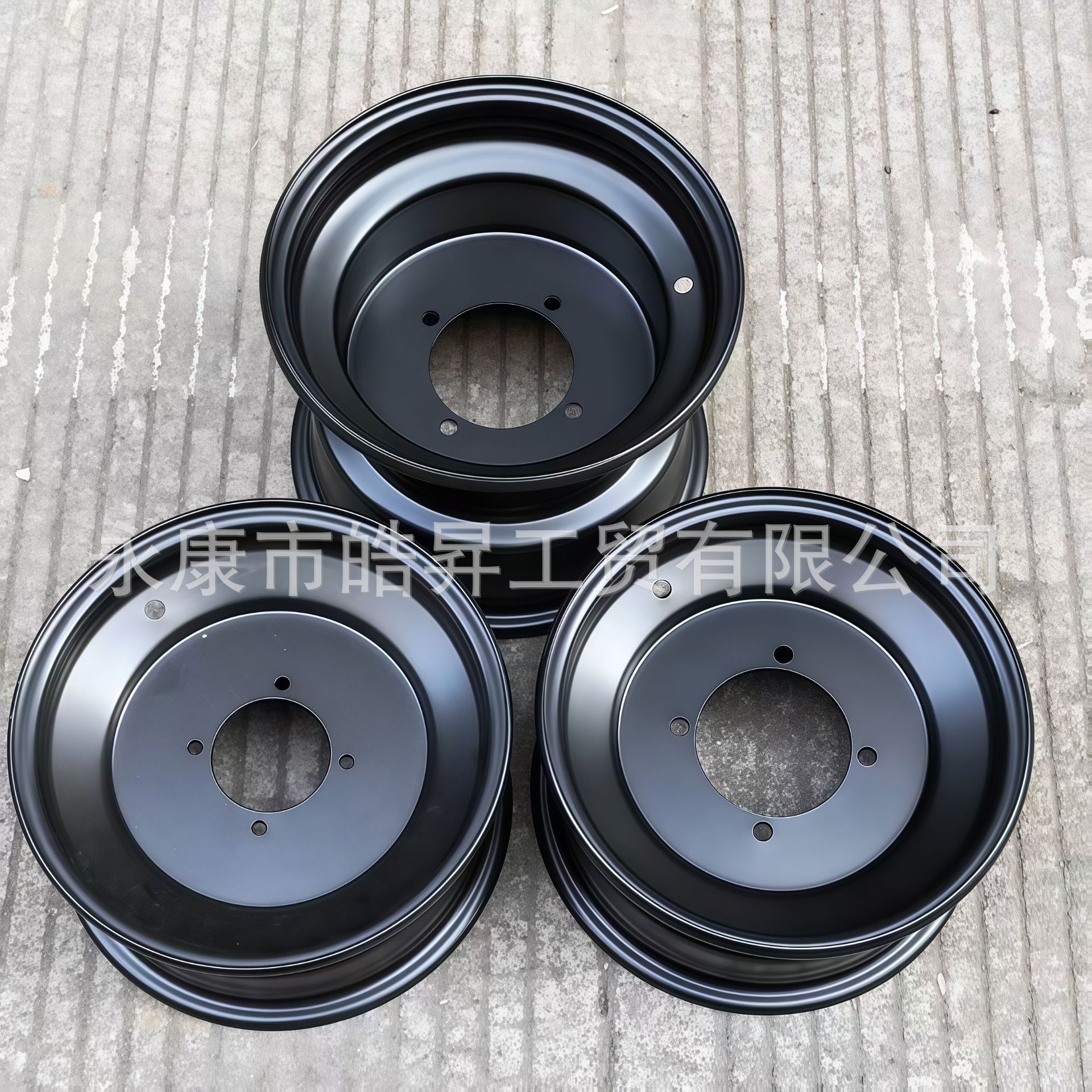 Atv Beach Vehicle Accessories 23X7.00-10 Tire Rim 22X10-10 Four-Wheel Go-Kart Four-Hole Wheel Hub
