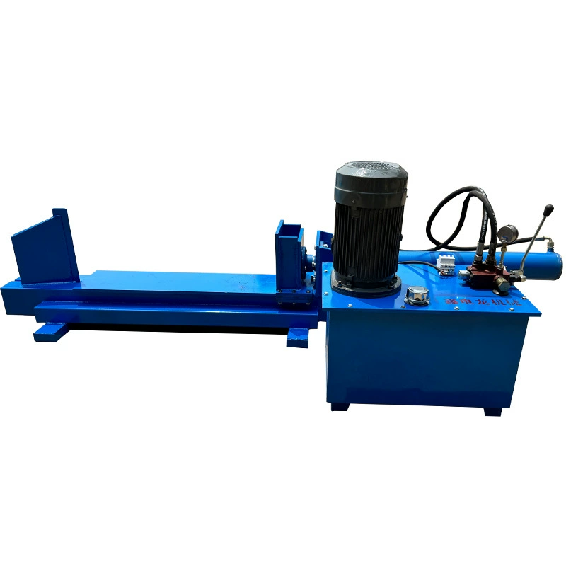 Гидравлический дизельный станок домашний сельский электрический полностью автоматический дровяной станок 220V рубит дерево рубит дрова артефакт