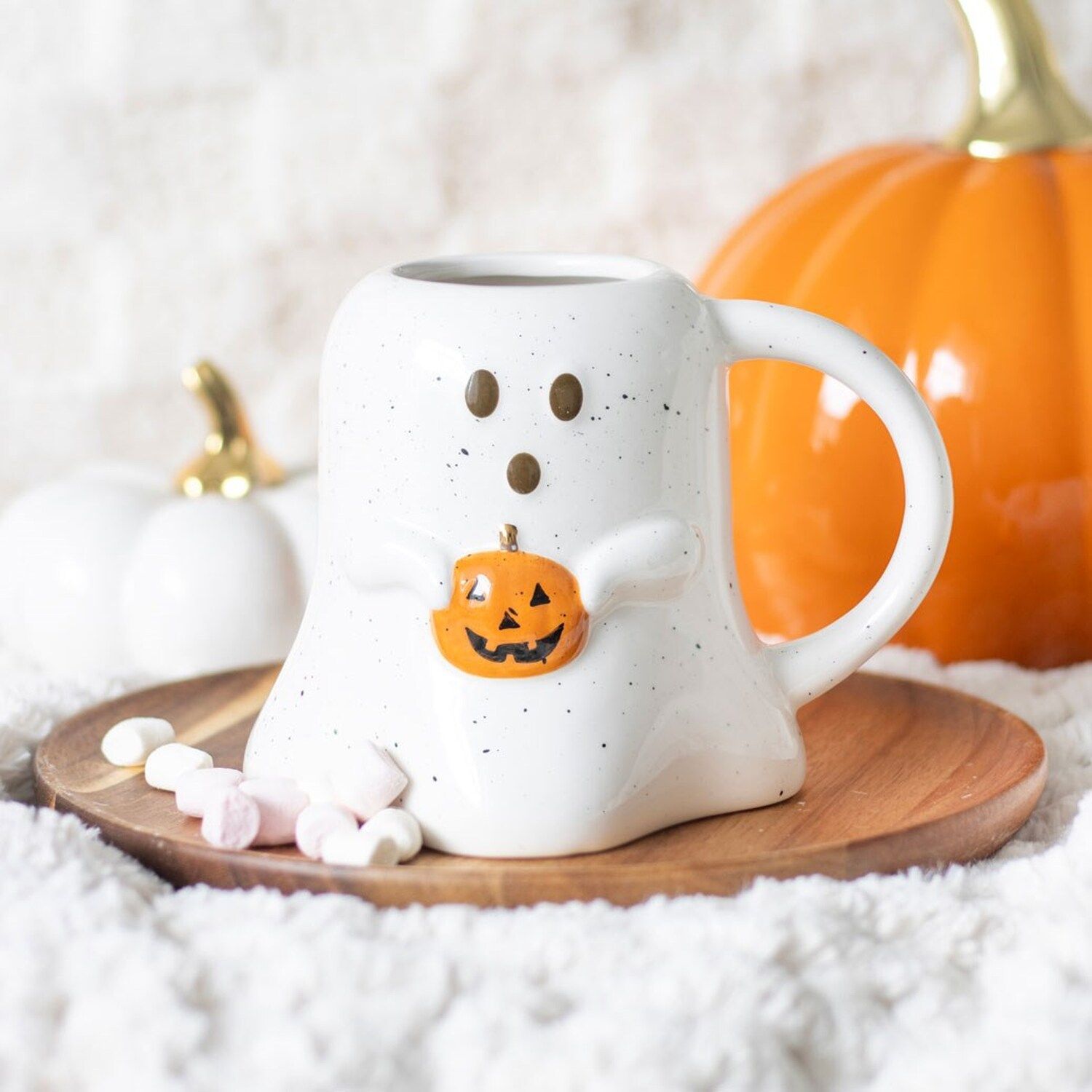 Halloween calabaza fantasma taza de cerámica creativa extraña Qin Sheng taza de cerámica marca de vajilla regalo diario