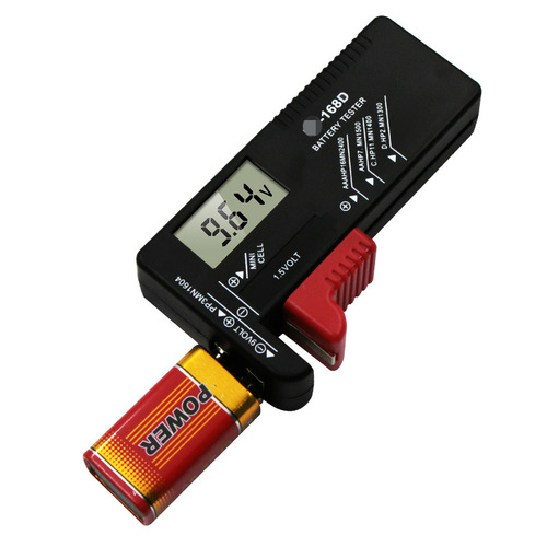 168-168D series battery tester pointer type digital display battery power tester dry battery power tester