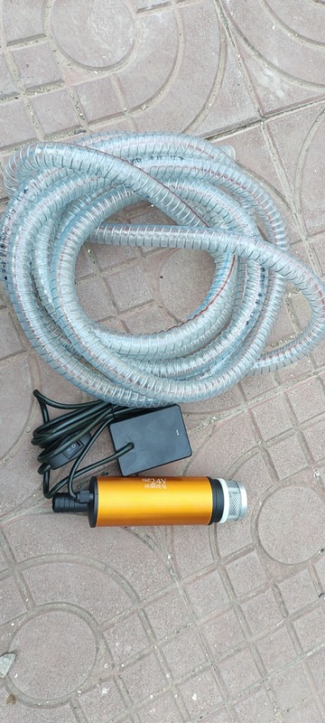 锂电池抽油泵12V24V电动抽水泵浇菜神器柴油油抽子加自吸泵自吸式|undefined