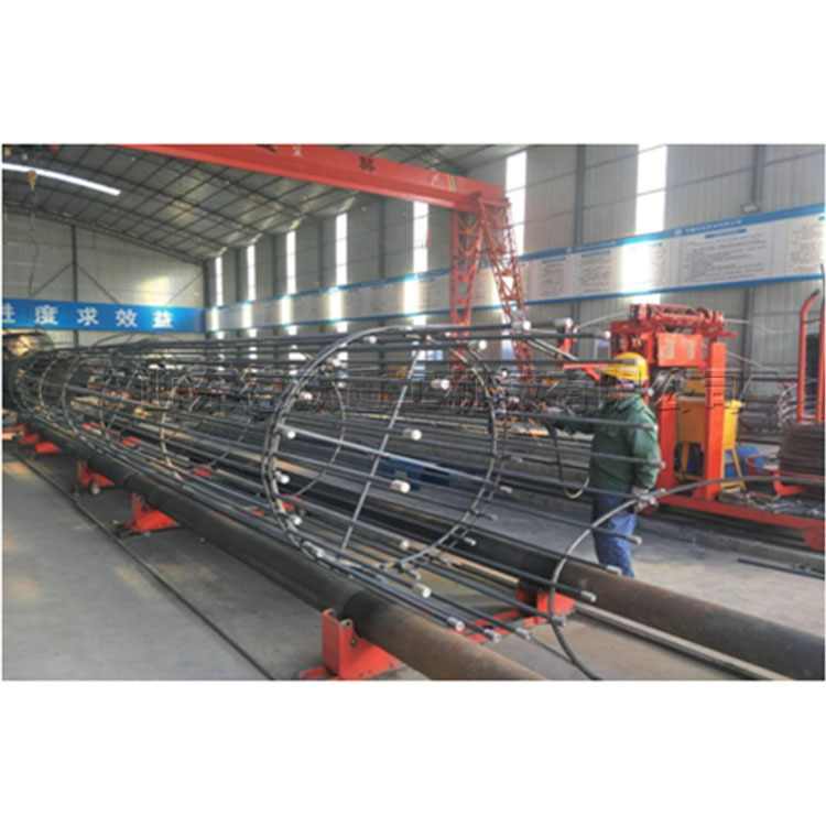 钢筋笼绕筋机 跨海大桥深孔桩钢筋滚焊机 圆形钢筋笼成型机