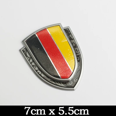 Modified Car Logo Shield Side – Other Car Modifications - silvergerman-flag