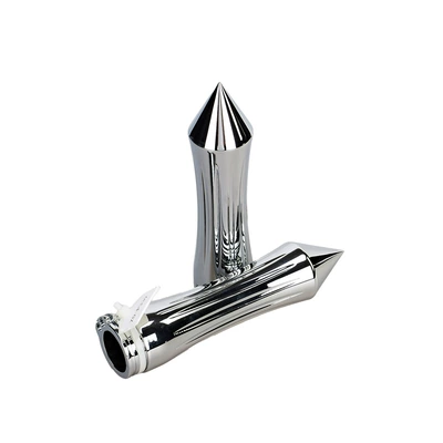 Wholesale Motorcycle Accessories Universal Aluminum Alloy Handlebar Cover Aluminum Alloy Handlebar Handlebar for Harley Cruise (Motorcycle Handle Cover) - 0866inch-silver-22mm