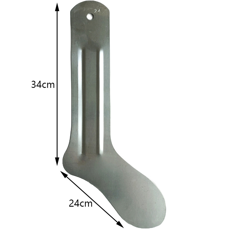 Calcetines que forman la placa calcetines rectos que forman la placa que cuelga estilo curvado calcetines rectos calcetines de aluminio placa que forma la placa de fijación