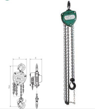 世达 重型手拉葫芦  2公吨*6米 97864