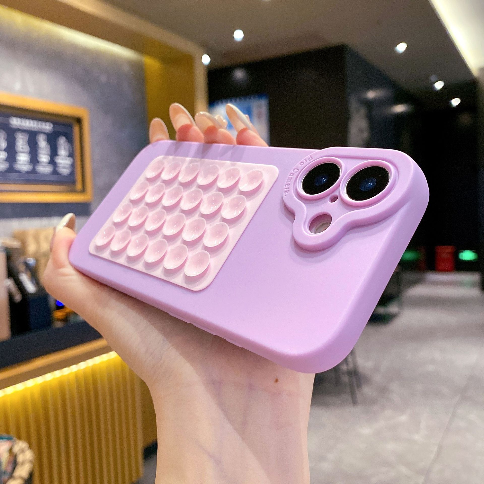 Transparante telefoonhoes met zuignap voor iphone pro modellen_voghion.com