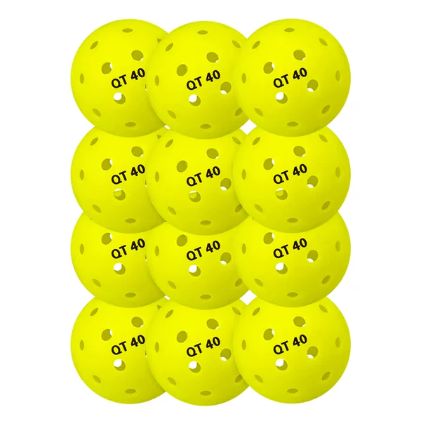 Factory Direct Sales Rotational Molded Pe Material Outdoor 40-Hole Pickleball Usapa Certified