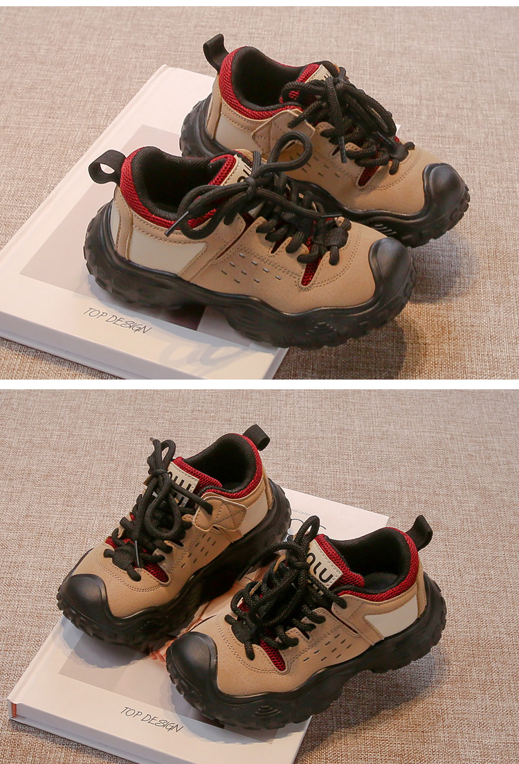 Jungen 2024 Frühling und Herbst Bergsteigen Weiche Sohlen Anti-Rutsch Weibliche Baby Sport Mode Kinder Casual Single_voghion.com