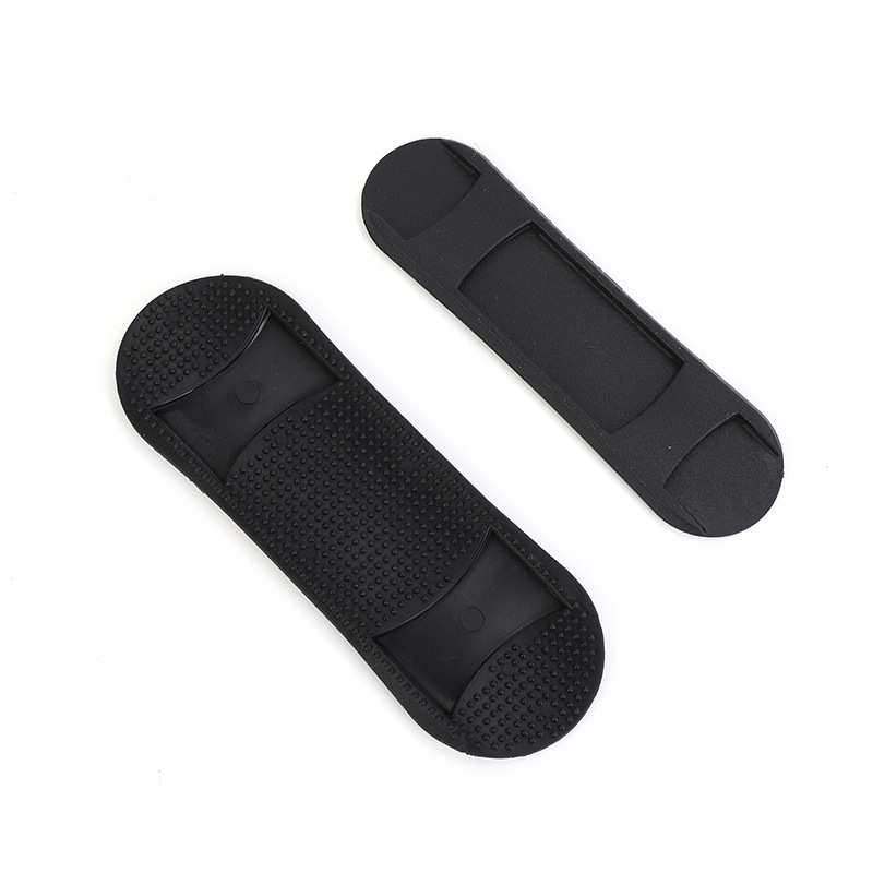 Cojín de hombro elíptico de PVC correa de hombro cojín de mano mochila bolsa de computadora accesorios de cojín de hombro para reducir la carga de la columna vertebral comodidad para reducir la presión