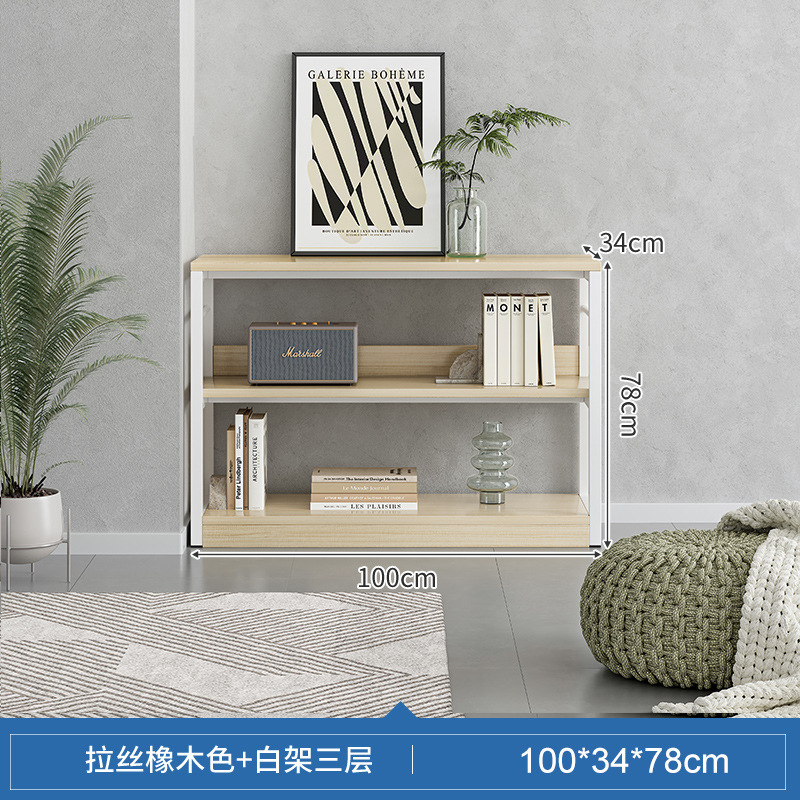 Estante de almacenamiento doméstico multicapa de pie estante de exhibición gabinete de almacenamiento sub-estante estantería decorativa estantería