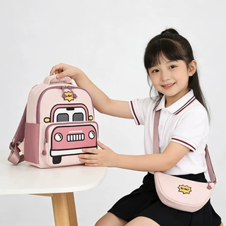 2026夏季新款幼儿园儿童卡通书包耐脏超萌高颜值男女同款外出书包