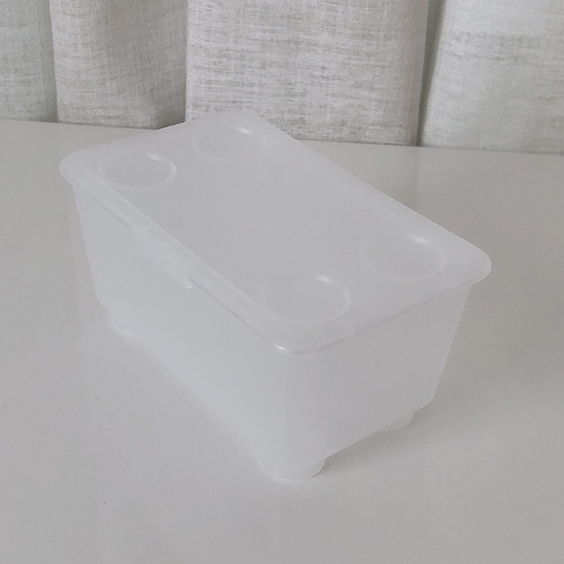 附盖收纳盒家用杂物整理盒桌面储物小物件玩具塑料收纳厨房|undefined