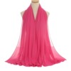 Shiffon fashionable soft scarf from pearl, 80 colors