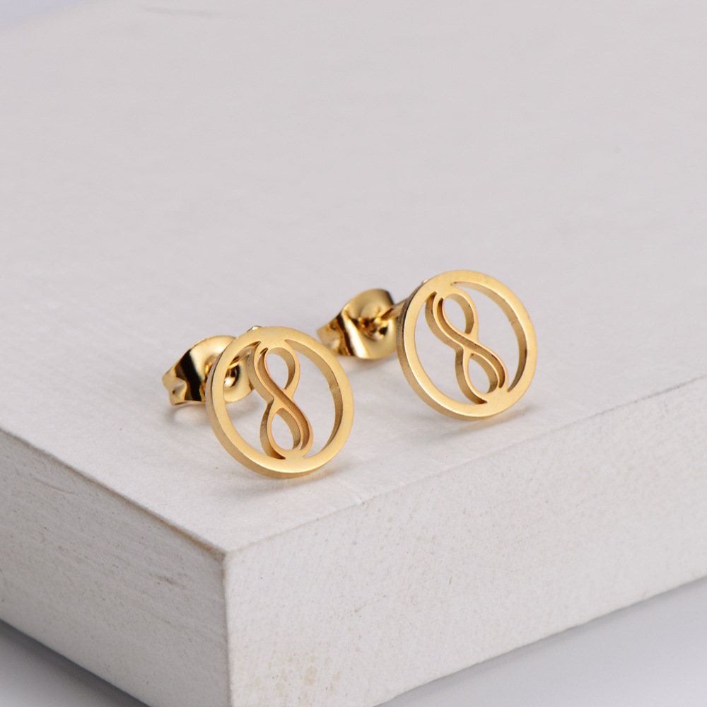 Am [2021 New] Popular Internet Celebrity Model 8-Shaped Set of Ornaments Womenu0027s Pendant Persona