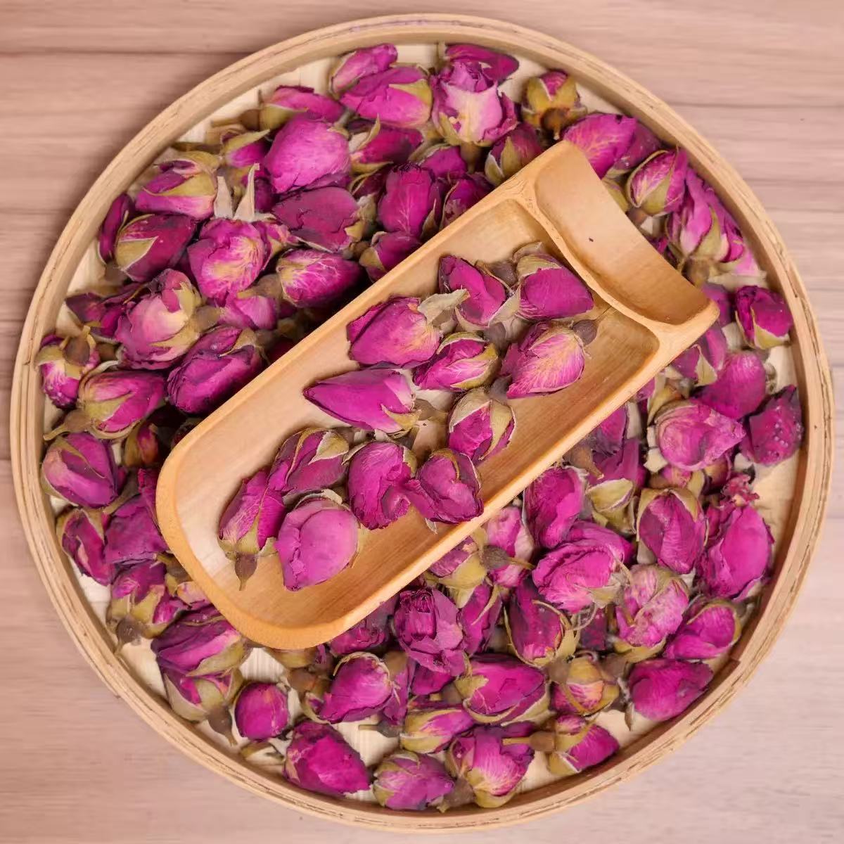 Chinese Rose Flower Tea Yue Ji Hua Dried Rosa Chinensis Buds 500g Herbal Floral Infusion quality and texture