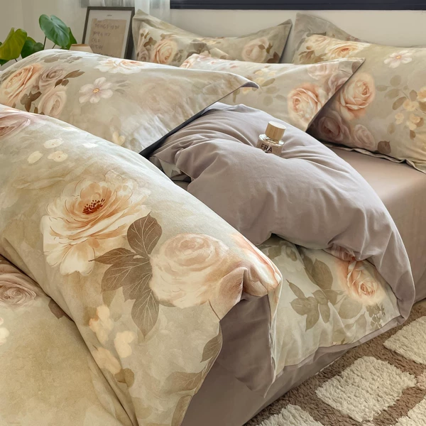 Huaqing [100% cotton brushed/thickened and warm/skin-friendly and soft]