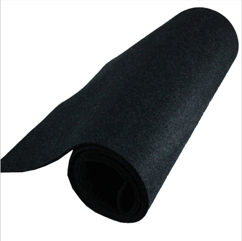 江苏厂家现货批发 黑色预氧丝无纺布 防火阻燃 支持定 制