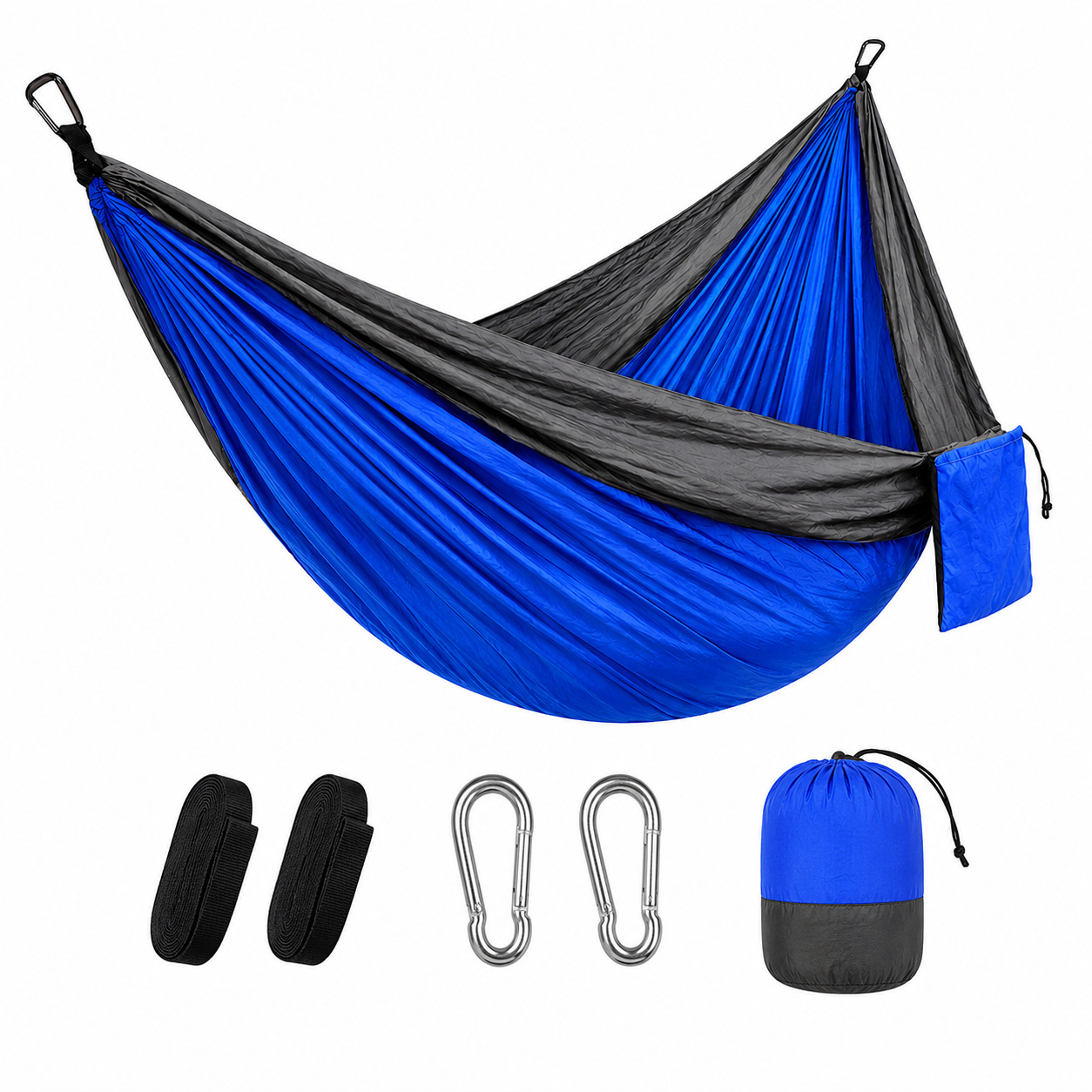 [sapphire blue and gray] outdoor hammock/260*140cm