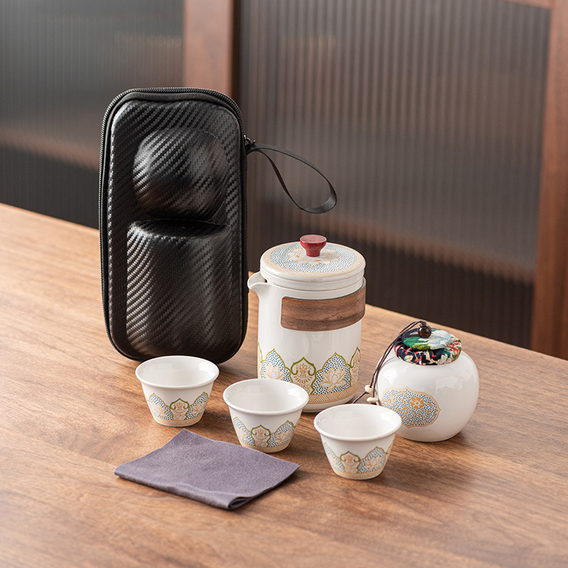 旅行茶器携帯用工夫茶器セット卸売り日本式屋外快客杯祝日会社ビジネスプレゼント|undefined