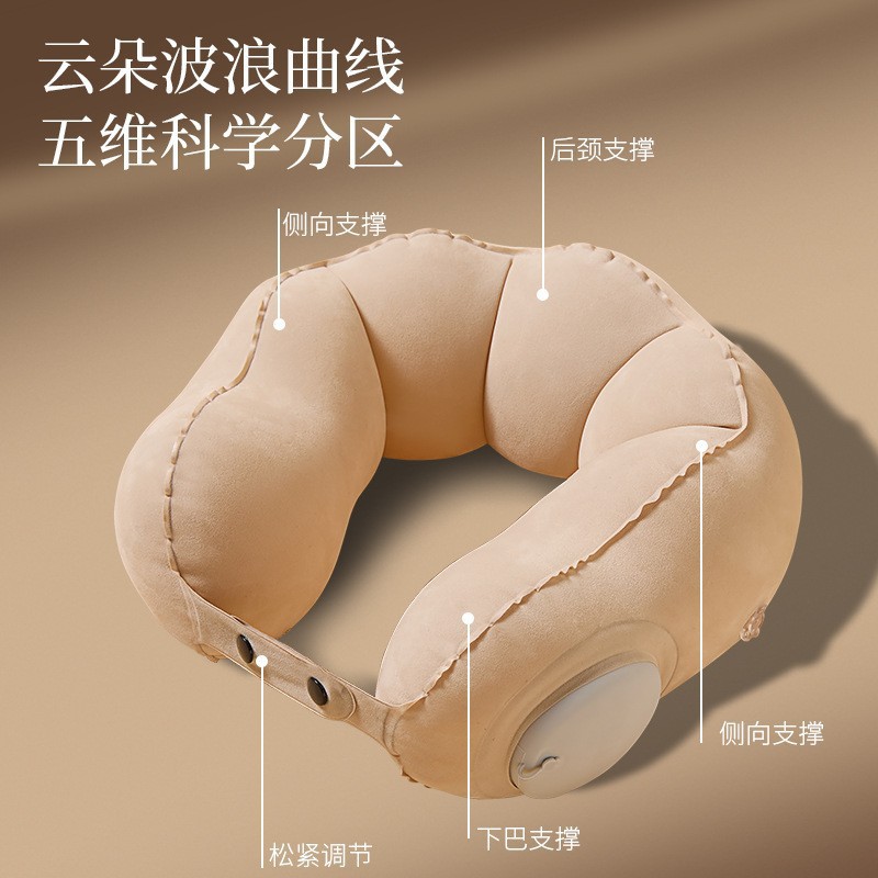 almohada de algodón de memoria almohada de viaje almohada de cuello almohada de avión almohada de cuello almohada de columna cervical almohada de cuello almohada portátil